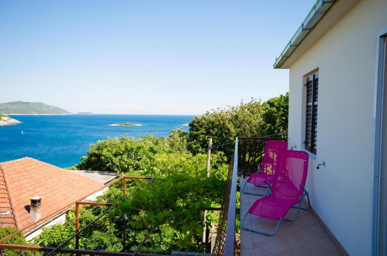 Guest House Rooms Rose Molunat Exterior foto